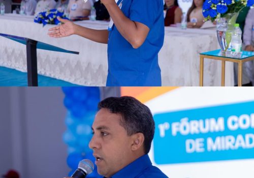 A Secretaria Municipal de Saúde participou do 1º Fórum Comunitário de Mirador – Selo UNICEF 2025